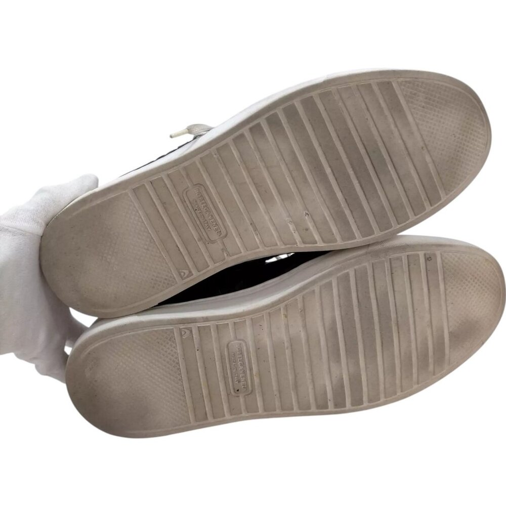 025197BK (L2) Bottega Veneta Shoe Sneakers Men Gray Leather - Picture 4 of 9